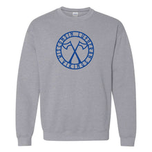Load image into Gallery viewer, Wisco Vikings Blue Shield Sweater
