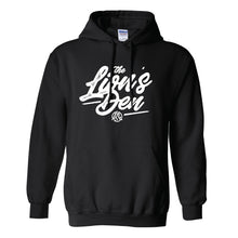 Load image into Gallery viewer, The Lion&#39;s Den Black Hoodie
