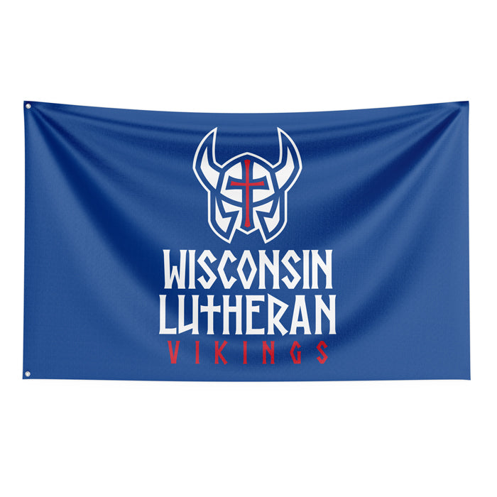 Wisconsin Lutheran Vikings Flag (56
