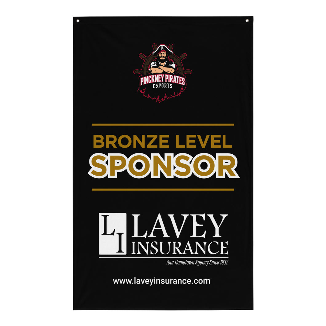 Pinckney esports Lavey Sponsor Flag