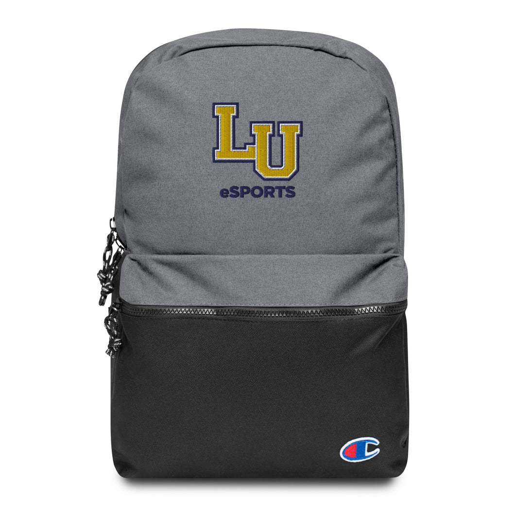 Lakeland esports Embroidered Champion Backpack