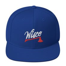 Load image into Gallery viewer, Wisco Script Snapback Hat
