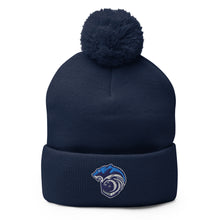 Load image into Gallery viewer, Plainfield South Bowling Pom-Pom Beanie
